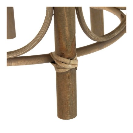 Table d'appoint DKD Home Decor 8424001811281 49 x 49 x 55 cm Naturel 2