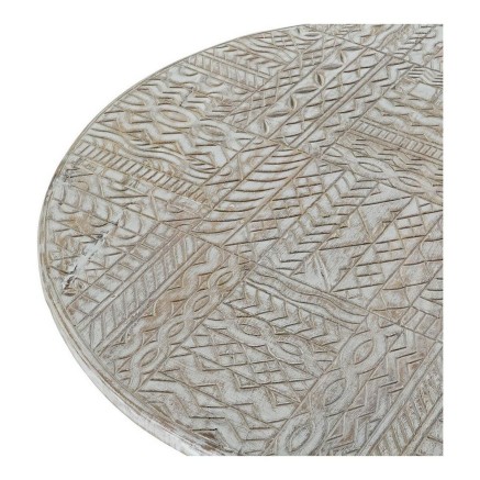 Mesa auxiliar DKD Home Decor 8424001820115 75 x 75 x 50 cm Dorado Meta 2