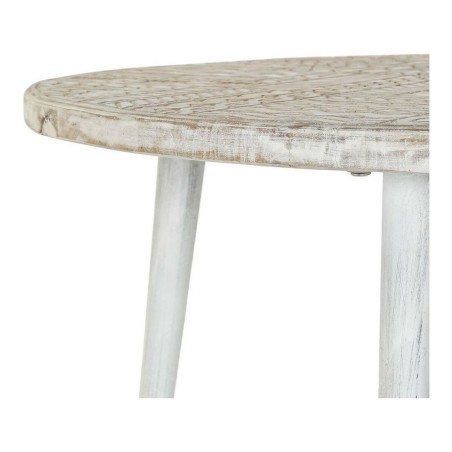 Mesa auxiliar DKD Home Decor 8424001820115 75 x 75 x 50 cm Dorado Meta