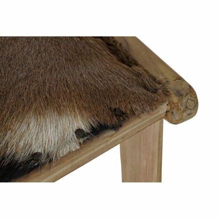 Kruk DKD Home Decor 8424001823215 Bruin Multicolour Natuurlijk Teakboo 2