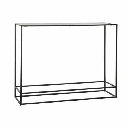 Recibidor DKD Home Decor Negro Dorado 110 x 25 x 84 cm