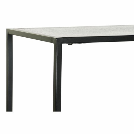 Recibidor DKD Home Decor Negro Dorado 110 x 25 x 84 cm