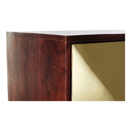 Buffet DKD Home Decor Doré Brun foncé Acacia Bois de manguier 84 x 4