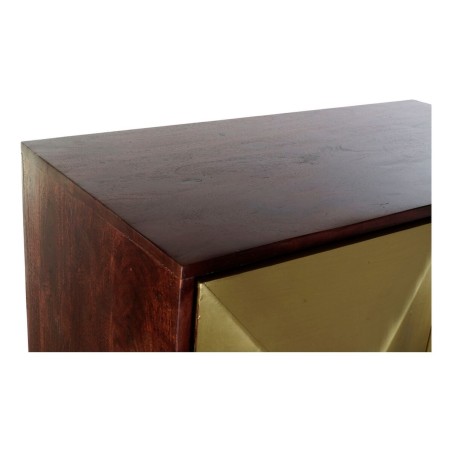 Buffet DKD Home Decor Doré Brun foncé Acacia Bois de manguier 84 x 4