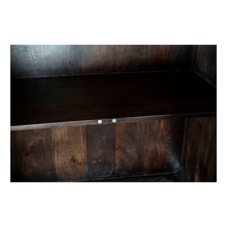 Anrichte DKD Home Decor Schwarz Dunkelbraun Metall Mango-Holz 84 x 43