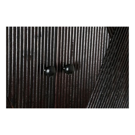 Credenza DKD Home Decor Nero Marrone scuro Metallo Legno di mango 84 x