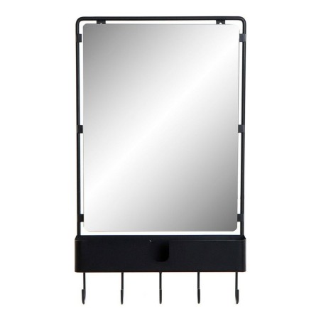 Perchero de Pared DKD Home Decor Negro Metal Loft 40 x 9 x 72 cm (1 un