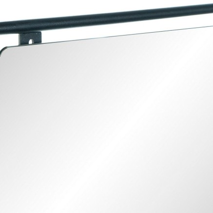 Perchero de Pared DKD Home Decor Negro Metal Loft 40 x 9 x 72 cm (1 un 2