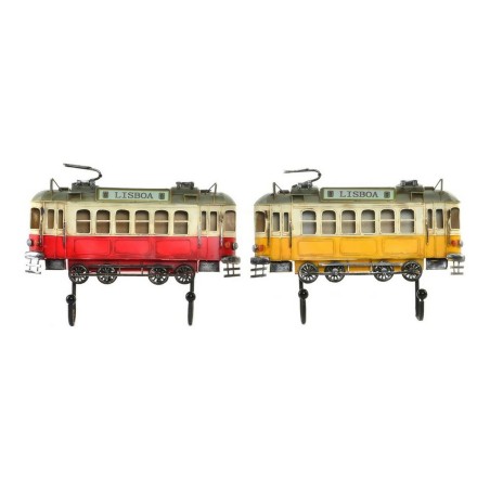 Wandkapstok DKD Home Decor Lisboa Metaal Vintage (31 x 23 x 5 cm) (2 p