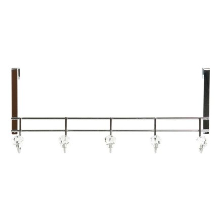 Porte-manteaux pour portes DKD Home Decor 8424001835256 Transparent Ar