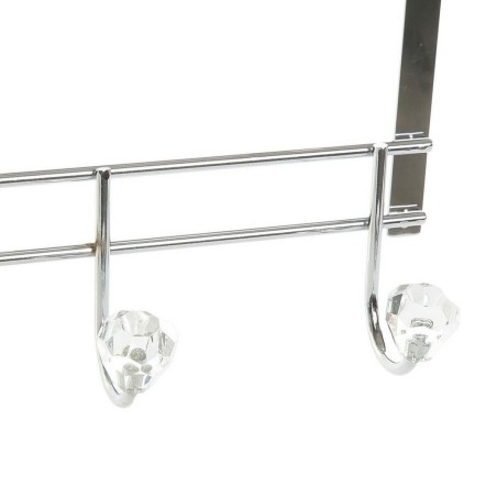 Appendiabiti per Porte DKD Home Decor 8424001835256 Trasparente Argent
