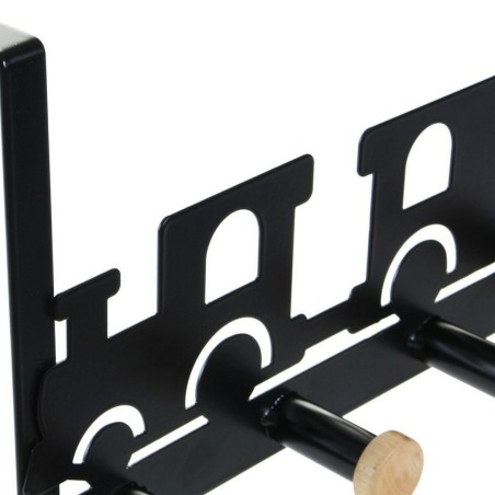 Appendiabiti per Porte DKD Home Decor 8424001835546 Treno Bianco Nero