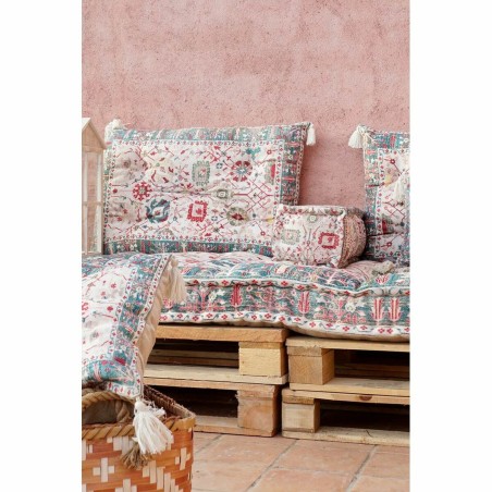 Poltrona DKD Home Decor 8424001817443 Cotone Multicolore (155 x 76 x 6