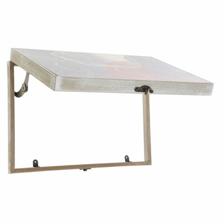 Sleutelkastje DKD Home Decor Multicolour Hout MDF 2 Stuks 46,5 x 6 x 3 2