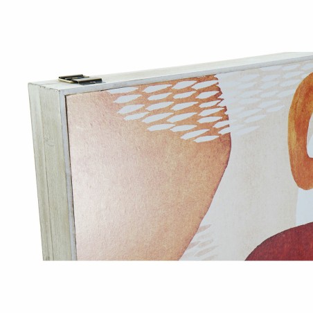 Schlüsselschrank DKD Home Decor Bunt Holz MDF 2 Stück 46,5 x 6 x 31,