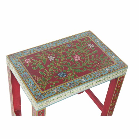 Table d'appoint DKD Home Decor 8424001853243 Naturel Multicouleur Acry