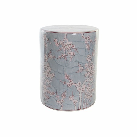Bijzettafel DKD Home Decor 32 x 32 x 41 cm Blauw Oranje