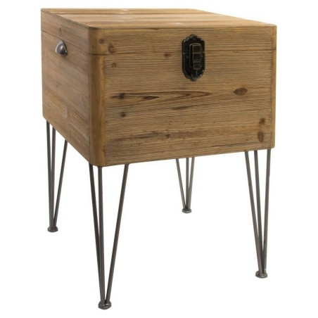 Tavolo aggiuntivo DKD Home Decor S3021927 Metallo Legno (49 x 51 x 74