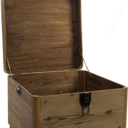 Tavolo aggiuntivo DKD Home Decor S3021927 Metallo Legno (49 x 51 x 74