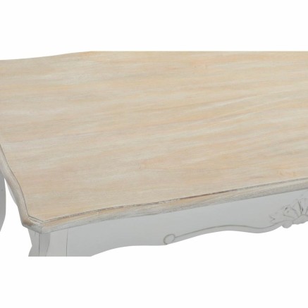 Table d'appoint DKD Home Decor Blanc Bois (120 x 60 x 50 cm) 2