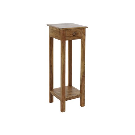 Mesa auxiliar DKD Home Decor Acacia 30 x 30 x 86 cm