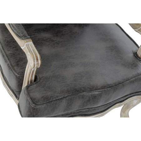 Leunstoel DKD Home Decor Bruin Natuurlijk 70 x 66 x 94 cm