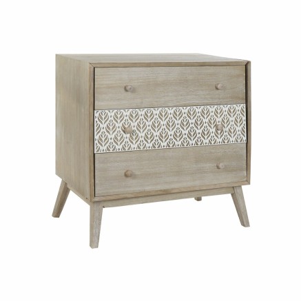 Ladenkast DKD Home Decor 80 x 42 x 80 cm Natuurlijk Wit Blad van een p