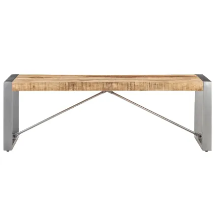 Table basse 120x60x40 cm Bois de manguier brut 2