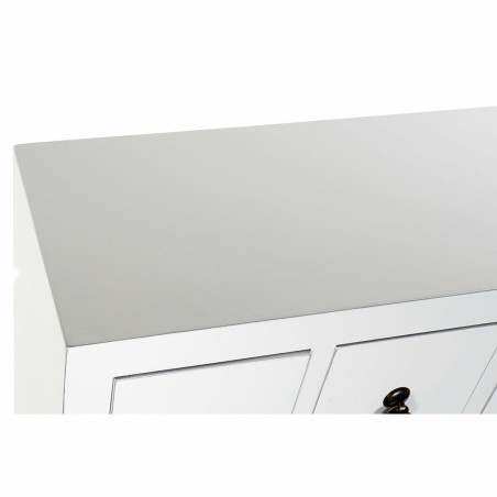 Ladenkast DKD Home Decor Spar Zilverkleurig Wit Orientaals Hout MDF 63