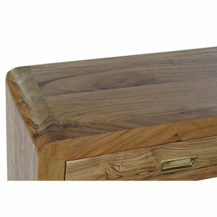 Console DKD Home Decor Naturel Acacia 110 x 27 x 76 cm 2
