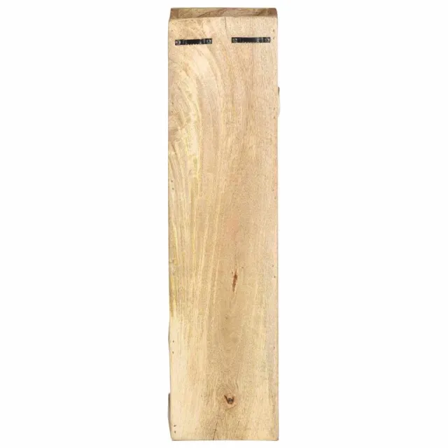 Casier à bouteilles pour 5 bouteilles Bois de manguier massif