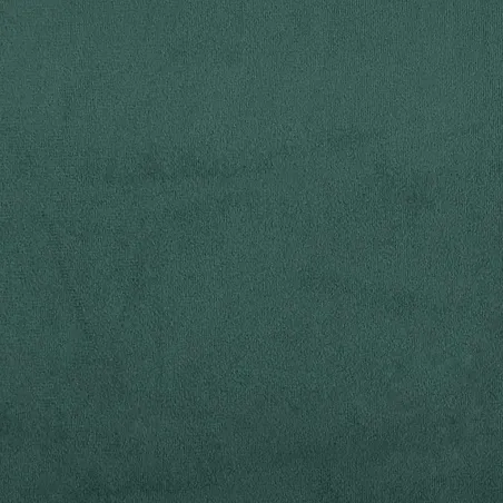 Ensemble de canapés 2 pcs vert foncé velours