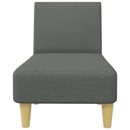 Ensemble de canapés 2 pcs gris foncé tissu