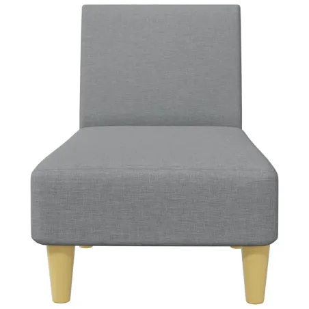 Ensemble de canapés 2 pcs gris clair tissu