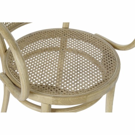 Esszimmerstuhl DKD Home Decor natürlich Rattan Ulmenholz 58 x 58 x 79 2