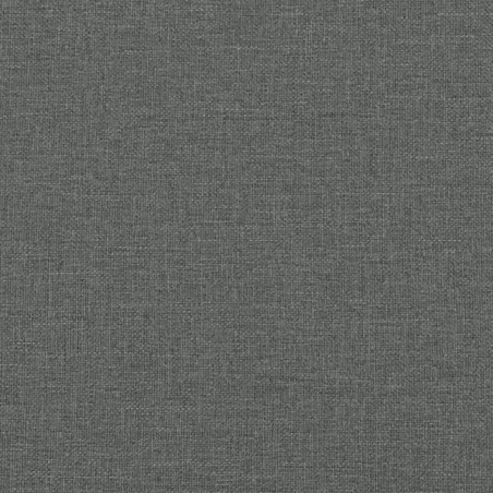 Ensemble de canapés 2 pcs gris foncé tissu