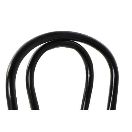 Chaise de Salle à Manger DKD Home Decor Noir Multicouleur 43 x 44 x 8