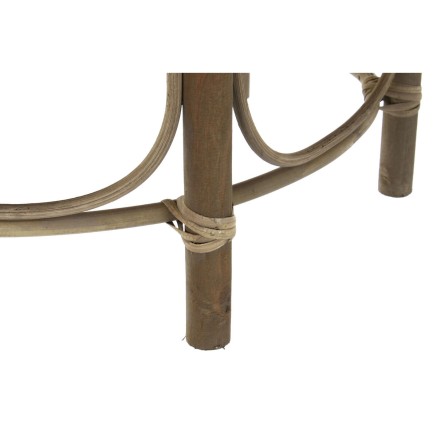 Mesa auxiliar DKD Home Decor 61 x 61 x 52 cm Natural Madera 2