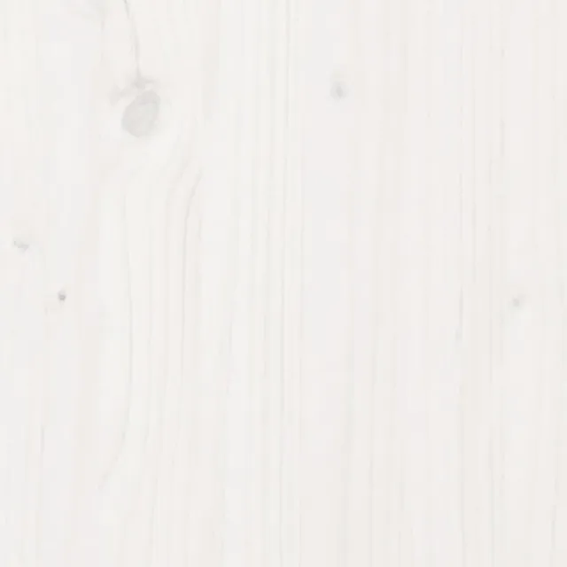 Cadre de lit sans matelas blanc 140x200 cm bois de pin massif