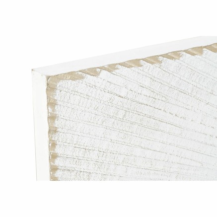 Cabecero de Cama DKD Home Decor 160 x 3,5 x 80 cm Dorado Blanco Madera 2