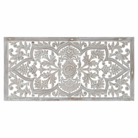 Hoofdbord DKD Home Decor 163 x 3,5 x 81 cm Wit Hout MDF