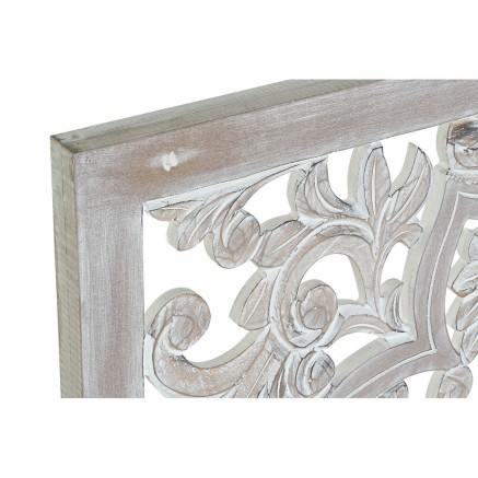 Hoofdbord DKD Home Decor 163 x 3,5 x 81 cm Wit Hout MDF 2