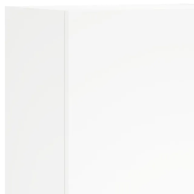 Unités murales TV 5 pcs blanc bois d'ingénierie