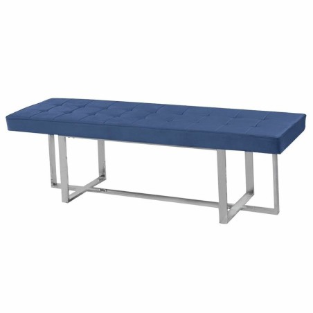 Kruk DKD Home Decor  Blauw Polyester Staal (150 x 45 x 45 cm)