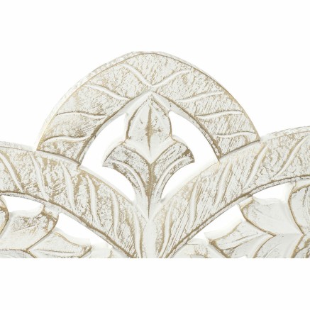 Headboard DKD Home Decor White Golden MDF Wood 152 x 3 x 91 cm 2