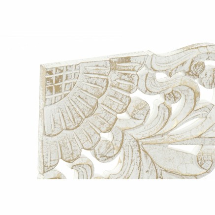 Headboard DKD Home Decor White Golden Wood MDF Wood 151 x 2 x 60 cm 2