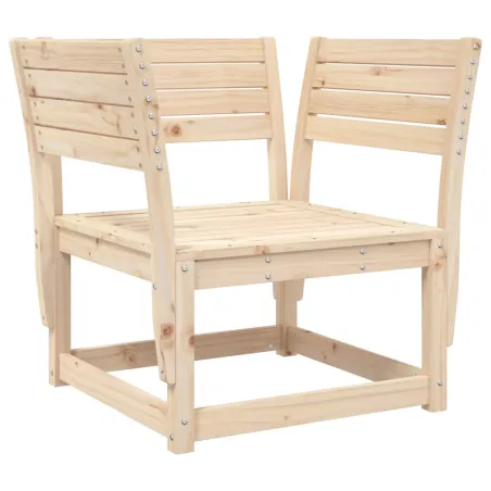 Salon de jardin 5 pcs bois massif de pin