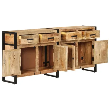 Buffet 172x35x80 cm Bois de manguier massif 2