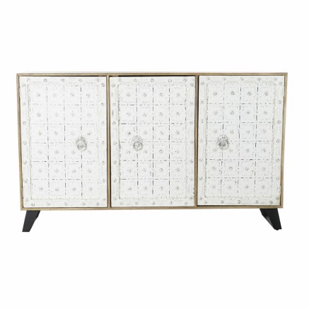 Buffet DKD Home Decor  Blanc Naturel Bois de manguier 165 x 45 x 100 c