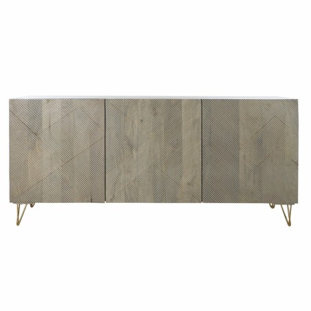 Credenza DKD Home Decor  Grigio Dorato Metallo Legno di mango 160 x 45